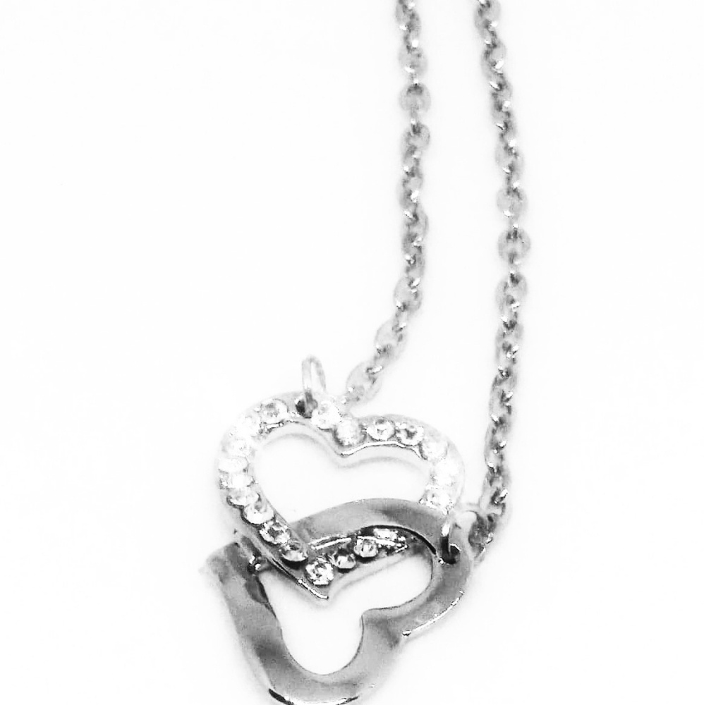 Linked Hearts Necklace